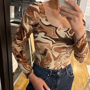 Le Lis Long Sleeve Bodysuit